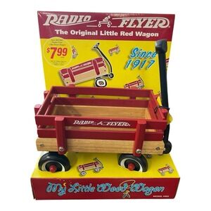 My Little Wood Wagon Model 902 1998 Miniature Radio Flyer